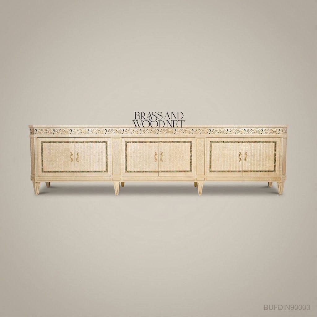 Dining suite by Brass and Wood
